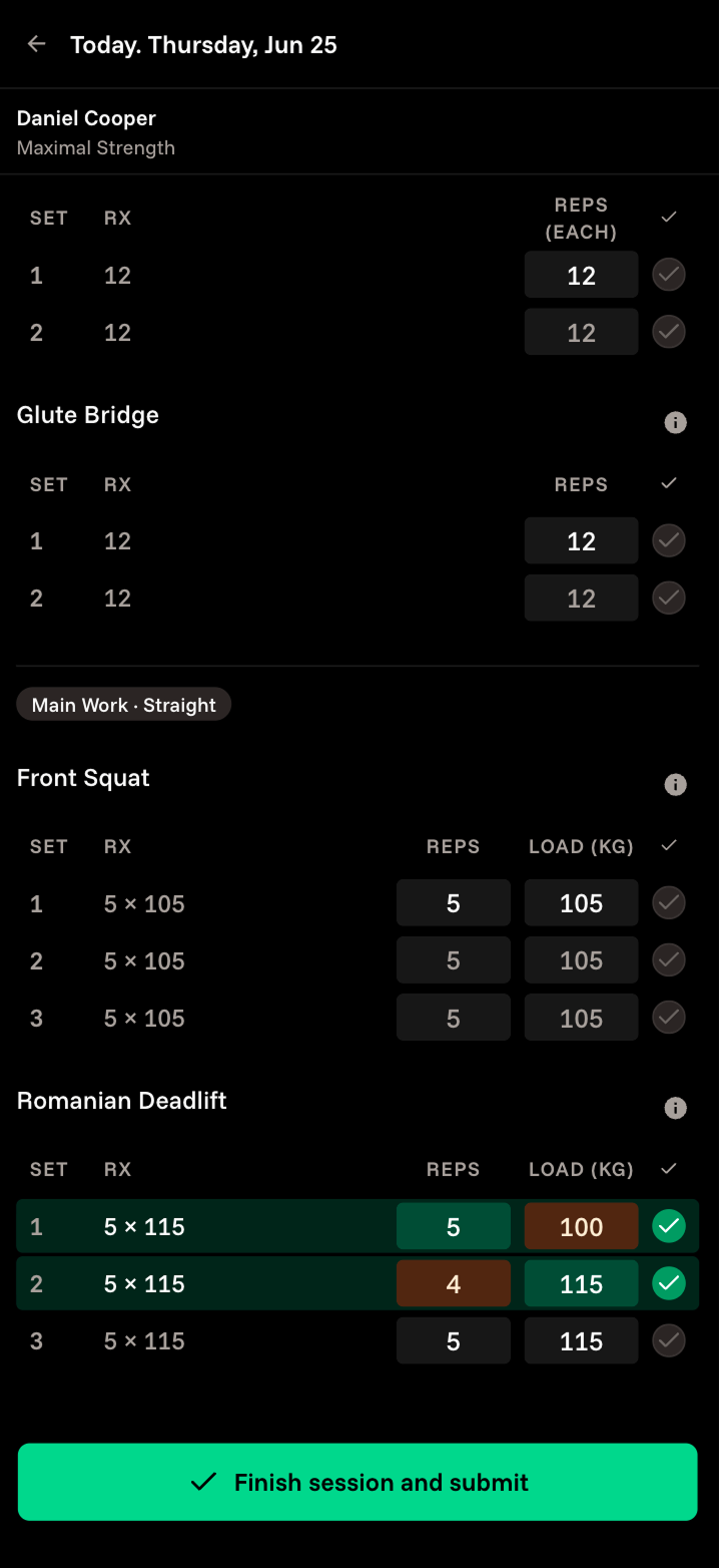 The online coaching platform built for strength programming